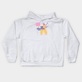 Work From Home Kids Hoodie